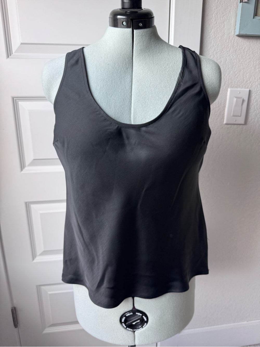 a new day Black Scoop Neck Tank Top